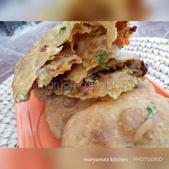 Aloo(potatoe)Puri A picture of Aloo(potatoe)Puri.