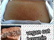 Gambar brownis oat