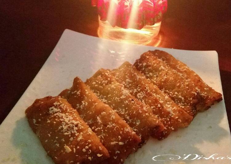 Deep fried patisapta :-