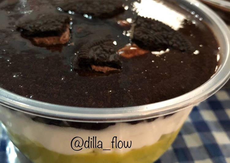 Oreo Alpukat Dessert Box NO OVEN NO KUKUS