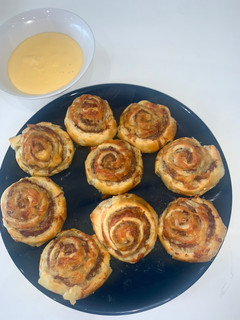Foto de Croissant de Carne Picada e Cheddar