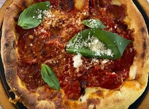 Foto de Pizza de Tomate Seco