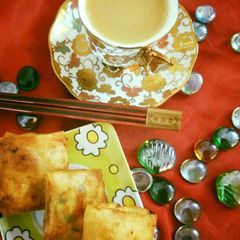 A picture of Paneer parcel.