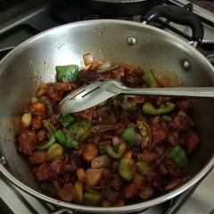 A picture of Chilli Chicken Dry.