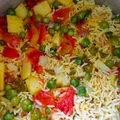A picture of Tomato Rice.