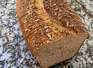 Una foto de Pan integral de molde