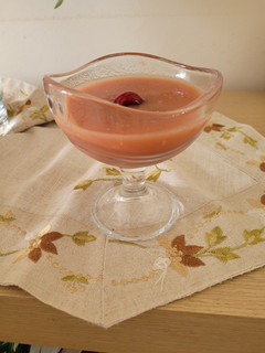 Una foto de Gazpacho con picotas