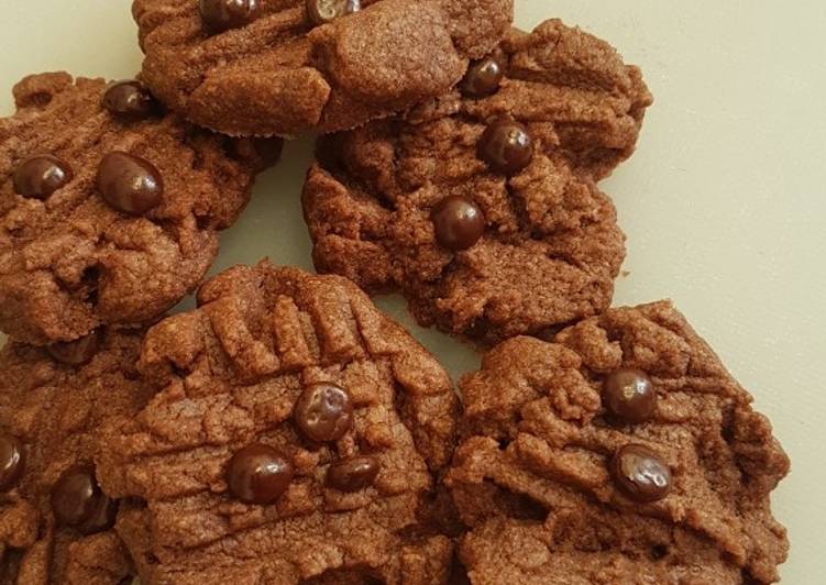 Bagaimana Menyiapkan Choco cookies good time, Lezat Sekali