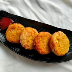 A picture of Crispy Corn Cutlet.