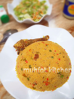 Jollop din cous cous da salad ainihin hoton girkin