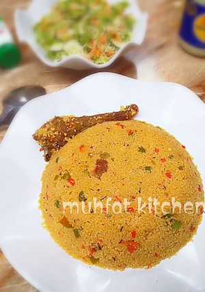Jollop din cous cous da salad ainihin hoton girkin