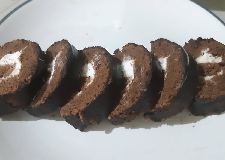 Mini Chocolate Roll Cake