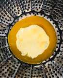 Bánh flan bí đỏ cho bé ăn xế (phiên bản trái bí)