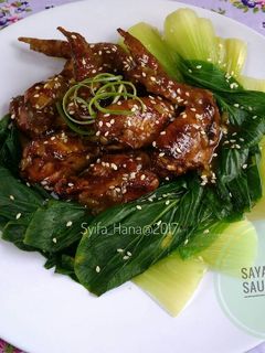 Foto resep Sayap Ayam Saus Tiram