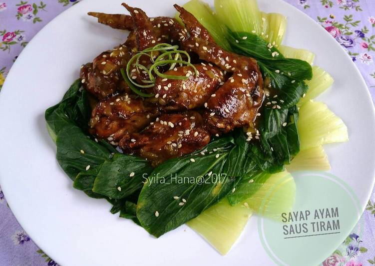 Resep Sayap Ayam Saus Tiram, Menggugah Selera
