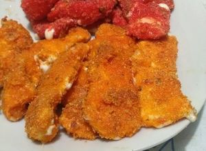 Una foto de Dedos de queso Flamin'