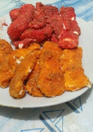 Una foto de Dedos de queso Flamin'