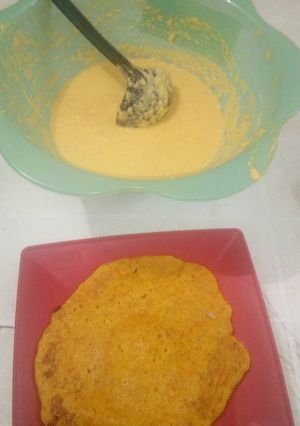 Una foto de Cachapa de maíz fácil y rápido