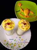 ম্যাঙ্গো ডালগোনা মিল্কশেক (Mango Dalgona Milkshake recipe in bengali)