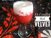 Gambar es red velvet