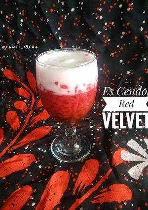 Foto resep Es Cendol Red Velvet