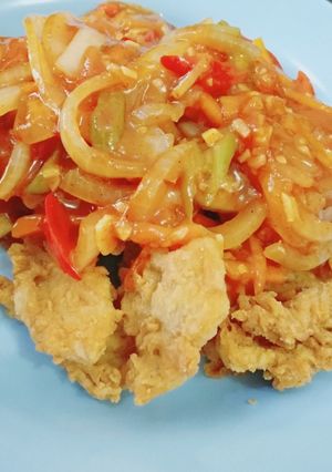 Foto resep Jamur Crispy Saus Asam Manis