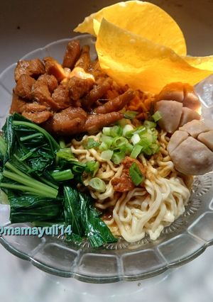 Foto resep Mie Ayam Bakso Ceker