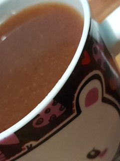 Una foto de Atole frutas del ponche 😂