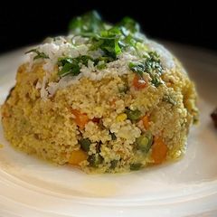 A picture of Oats and daliya khichdi.