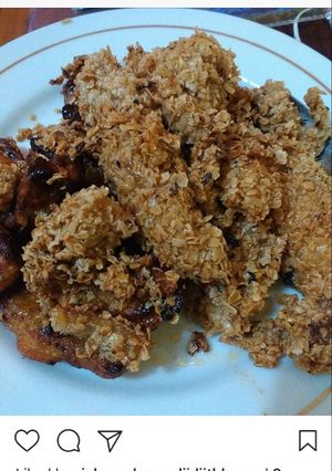 Foto resep Pisang Oatmeal Selai Madu