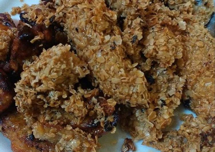 Cara Gampang Menyiapkan Pisang Oatmeal Selai Madu yang Enak Banget