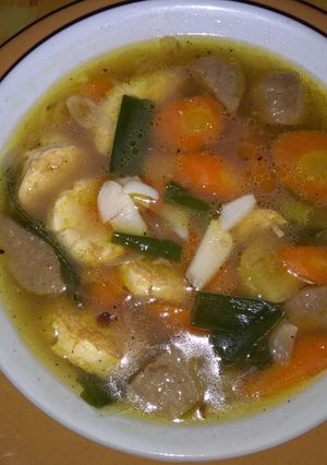 Foto resep Sapo tahu baso