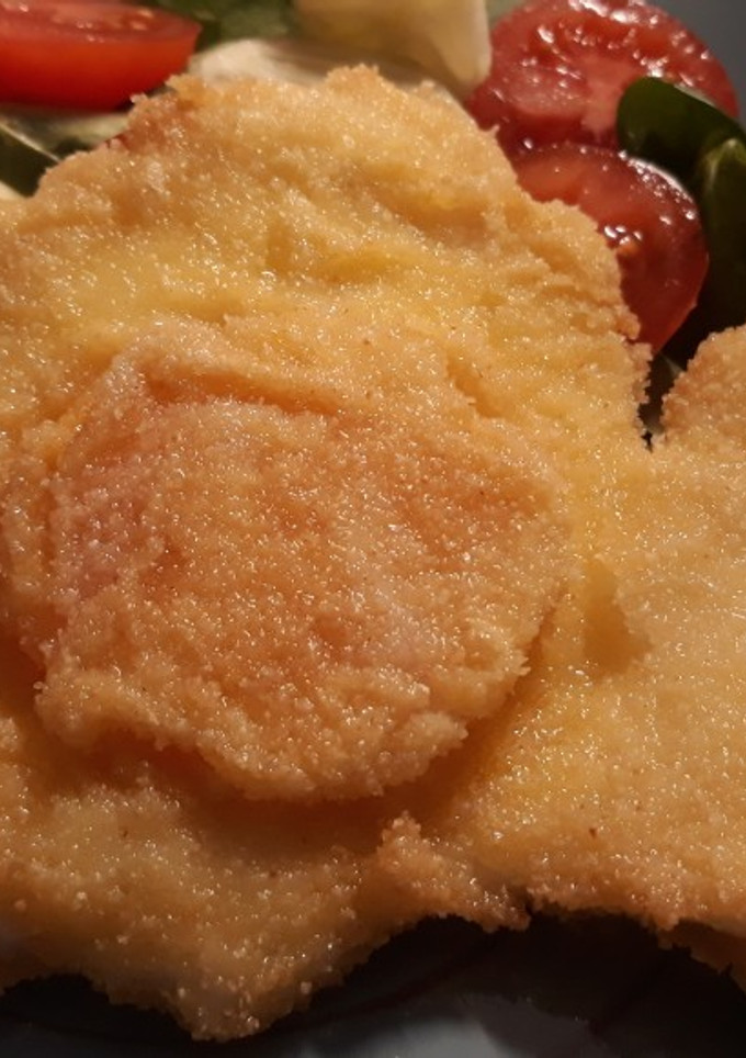 Una foto de Huevos fritos rebozados