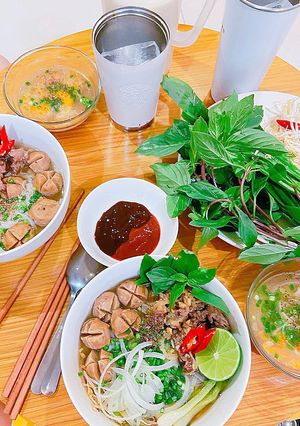 Hình của món Phở lười.