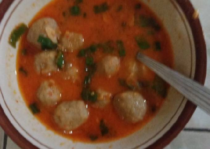 Resep Bakso Kuah Mercon Oleh Vitriana Cookpad