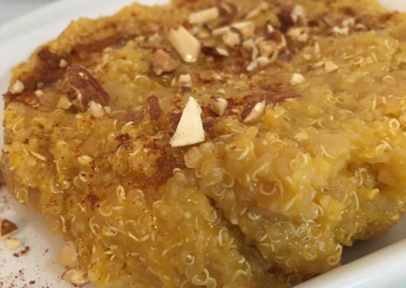 Risotto de quinoa y calabaza 🌱