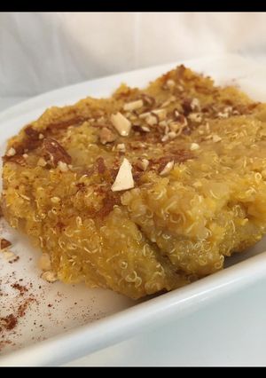 Una foto de Risotto de quinoa y calabaza 🌱