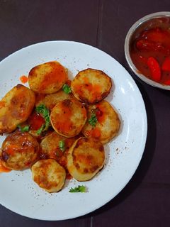 फलहारी शकरकंदी चाट (Falahari Shakarkandi Chaat Recipe in Hindi) रेसिपी मुख्य फोटो