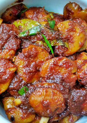 Foto resep Semur jengkol pedas manis