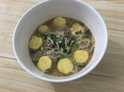 Gambar minced beef tofu