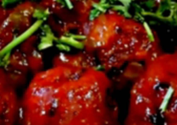 Recipe of Super Quick Homemade Mixed Vegetables dry Manchurian