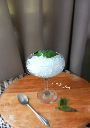 عکسی از دستور یخ در بهشت عرق نعنا
