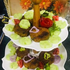 A picture of Mutton Shami Kabab!!.