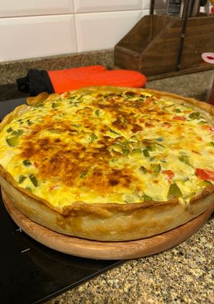 Una foto de Tarta de zapallitos