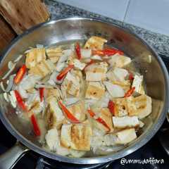 Tahu jamur tiram sehat relatif rendah kalori রেসিপির প্রধান ছবি