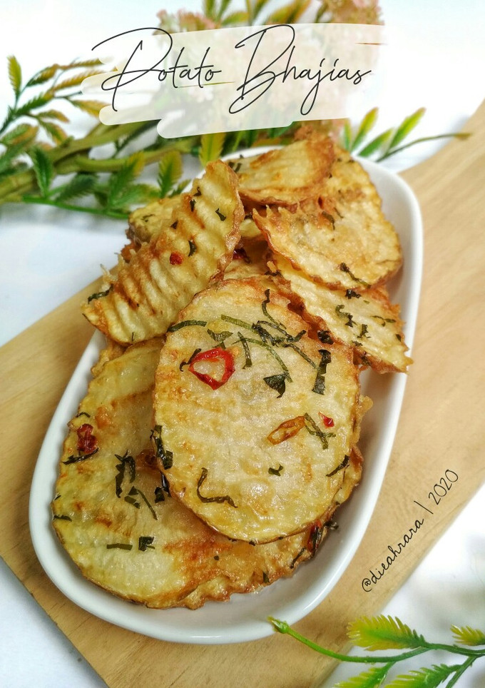 Foto resep Potato Bhajias 💛