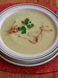 Sopa de coliflor y calabacita