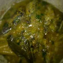 A picture of Pesmol ikan kembung banjar alaala.