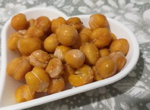 Una foto de Snack saladito de garbanzos (simple, rico y saludable)