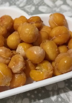 Una foto de Snack saladito de garbanzos (simple, rico y saludable)